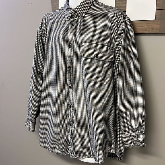 ORVIS Plaid Men’s Button Down Cotton Long Sleeve Shirt with Collar & Pocket- XL - Picture 2 of 16